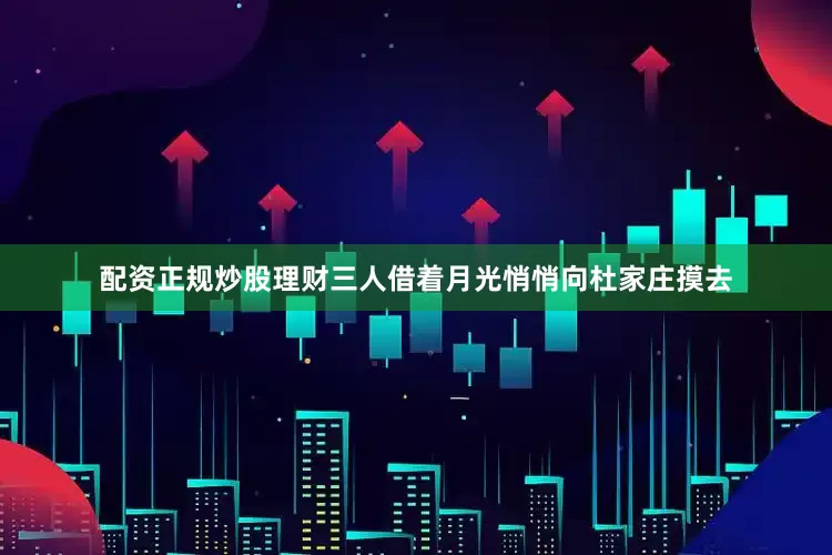 配资正规炒股理财三人借着月光悄悄向杜家庄摸去